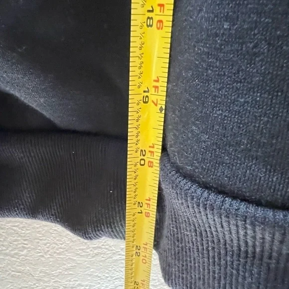 NWT Bebe black hoodie with colorful stripes size L - Picture 10 of 10